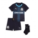 Olympique de Marseille Replike Gostujuci Dres za djecu 2025-26 Kratak Rukav (+ Kratke hlače)